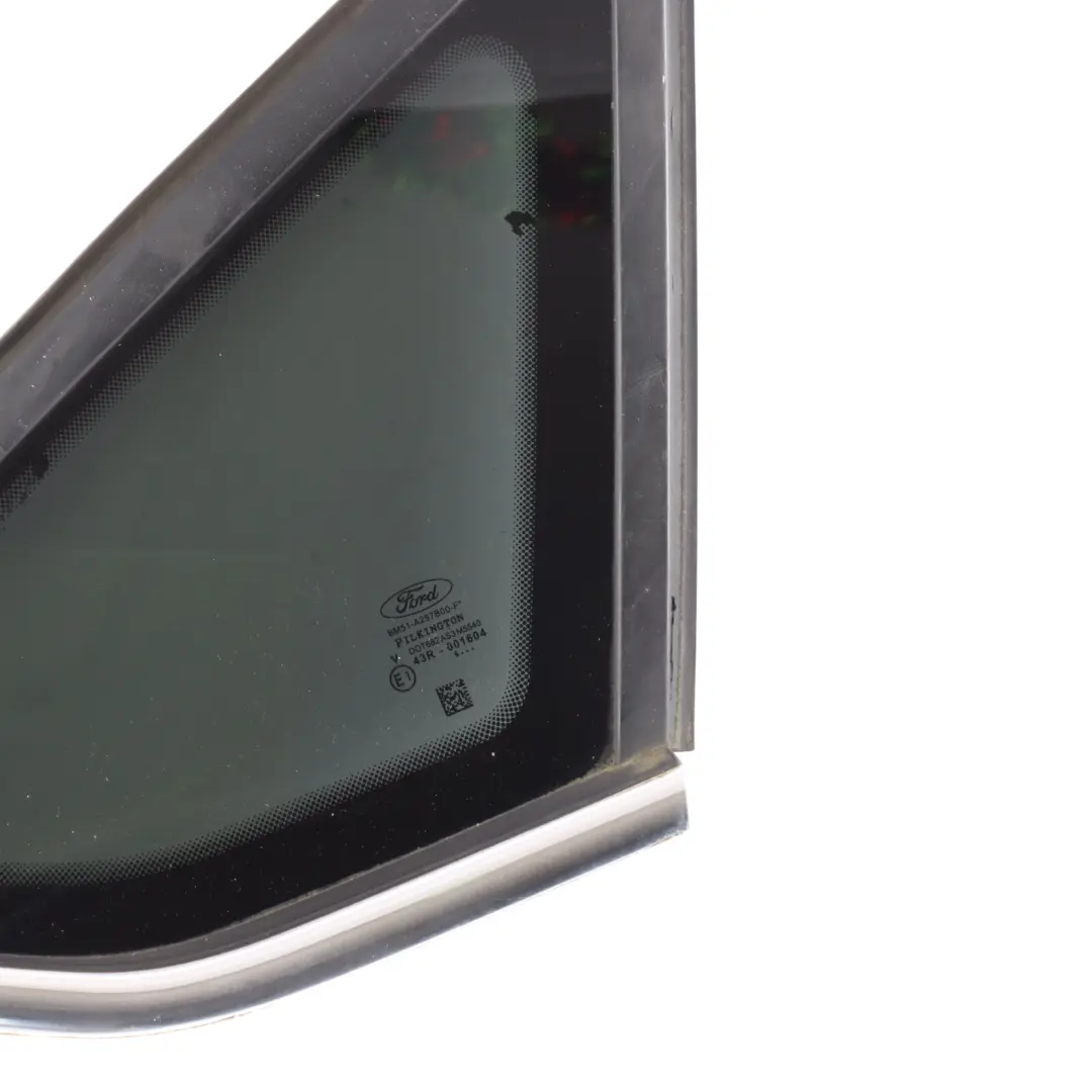 Mk3 Rear Side Quarter Window Glass AS3 Right O/S to Ford Focus with Part number BM51-A297B00-F Ford Focus Mk3 Rear Side Quarter Window Glass AS3 Right O/S - SKU BM51-A297B00-F - Part number BM51-A297B00-F