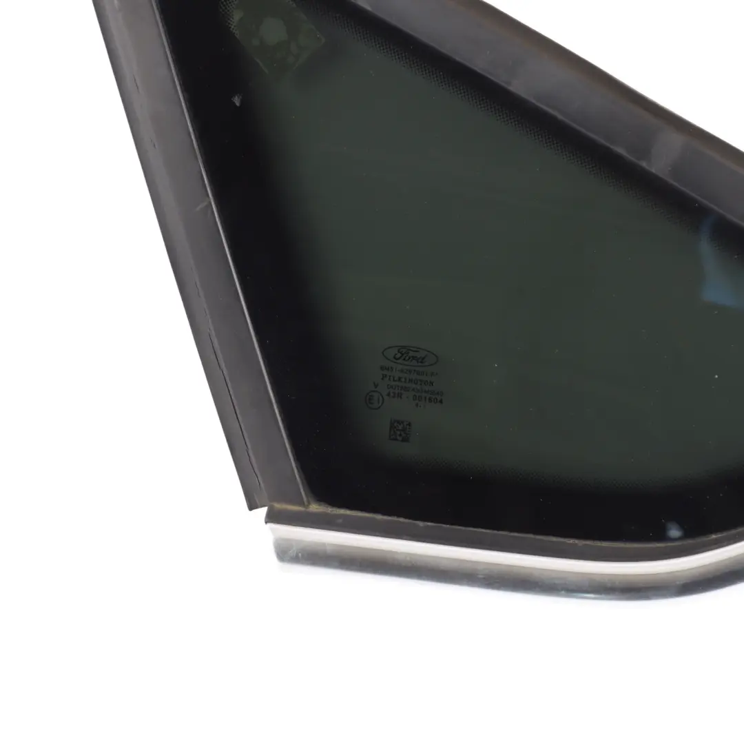 Mk3 Rear Side Quarter Window Glass AS3 Left N/S to Ford Focus with Part number BM51-A297B01-F Ford Focus Mk3 Rear Side Quarter Window Glass AS3 Left N/S - SKU BM51-A297B01-F - Part number BM51-A297B01-F