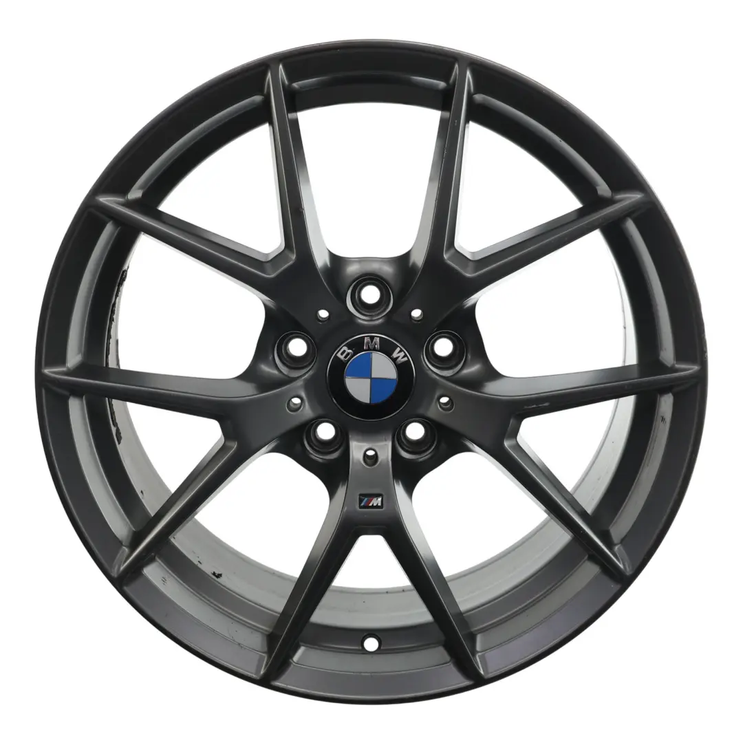 Llanta De Aleación Negro VIA Y Spoke 18" 8J 5X120 ET:40 para BMW con número de pieza BMW-VIA-18-2 BMW Llanta De Aleación Negro VIA Y Spoke 18" 8J 5X120 ET:40 - SKU BMW-VIA-18-2 - Número de pieza BMW-VIA-18-2