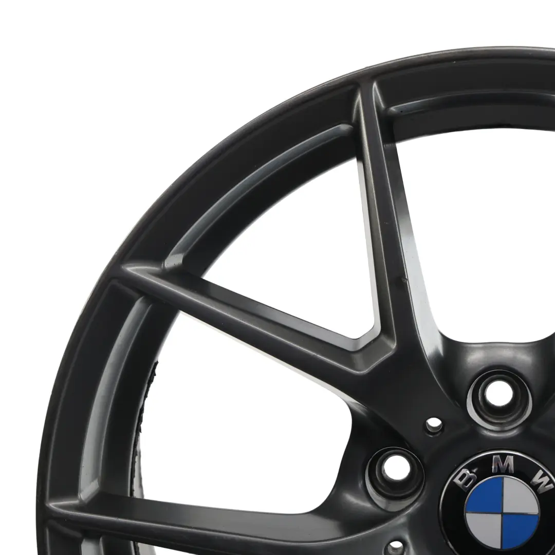 BMW Wheel Rim Alloy Black VIA Y Spoke 18" 8J 5x120 ET:40 - SKU BMW-VIA-18-2 - Part number BMW-VIA-18-2