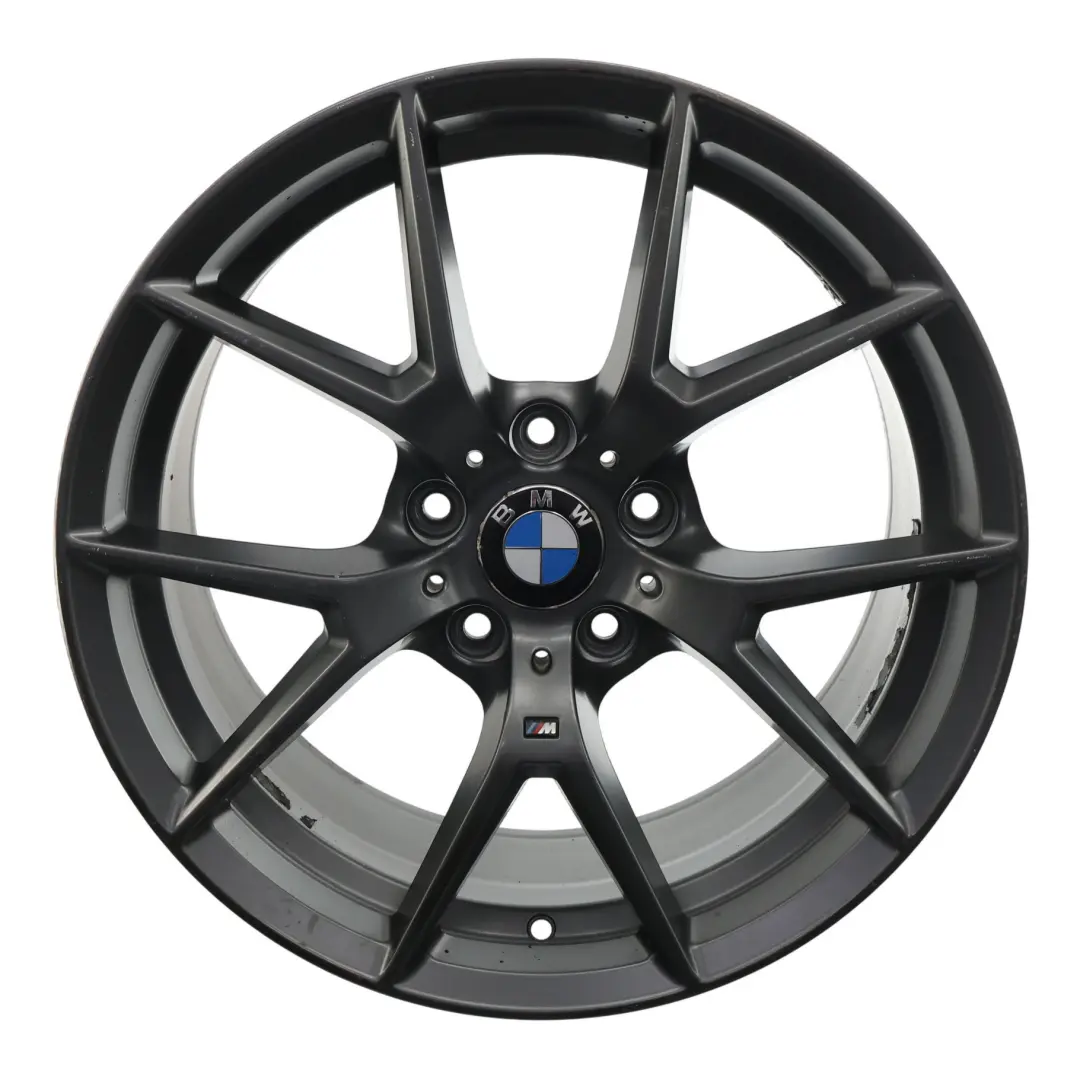Felge Alloy Schwarz VIA Y Speiche 18" 9J 5X120 für BMW mit Teilenummer BMW-VIA-18-3 BMW Felge Alloy Schwarz VIA Y Speiche 18" 9J 5X120 - SKU BMW-VIA-18-3 - Teilenummer BMW-VIA-18-3