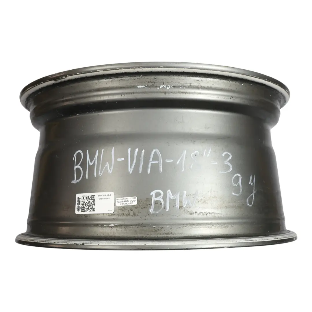 BMW Cerchio In Lega Nero VIA Y Spoke 18" 9J 5X120 - SKU BMW-VIA-18-3 - Numero di parte BMW-VIA-18-3