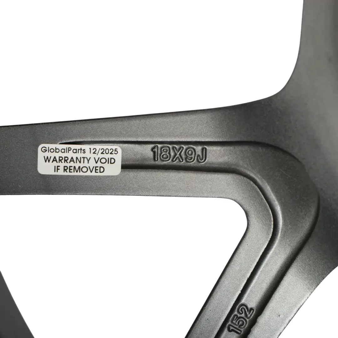 BMW Llanta De Aleación Negro VIA Y Spoke 18" 9J 5X120 - SKU BMW-VIA-18-3 - Número de pieza BMW-VIA-18-3