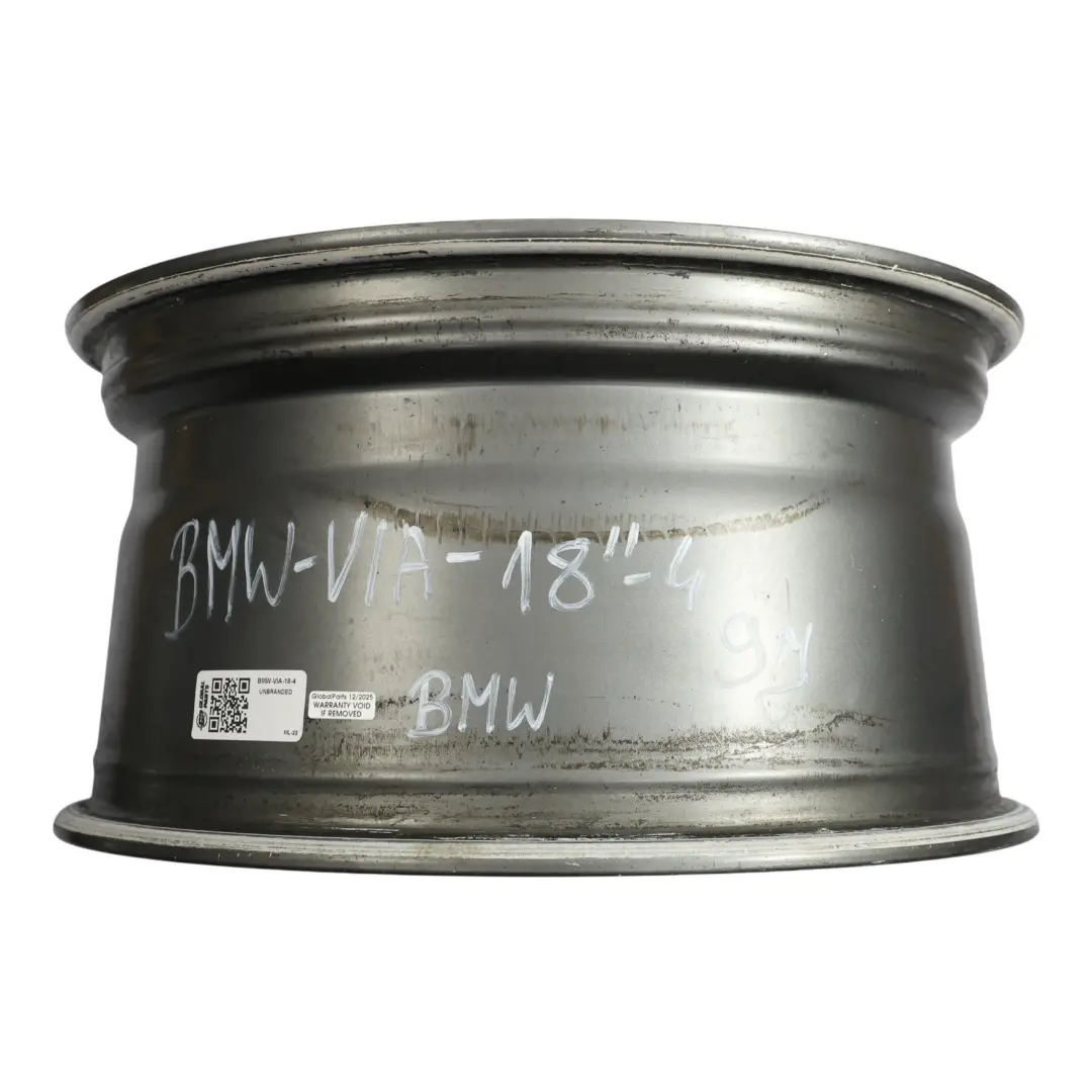 Rim Alloy Black VIA Y Spoke 18" 9J 5x120 to BMW Wheel with Part number BMW-VIA-18-4 BMW Wheel Rim Alloy Black VIA Y Spoke 18" 9J 5x120 - SKU BMW-VIA-18-4 - Part number BMW-VIA-18-4