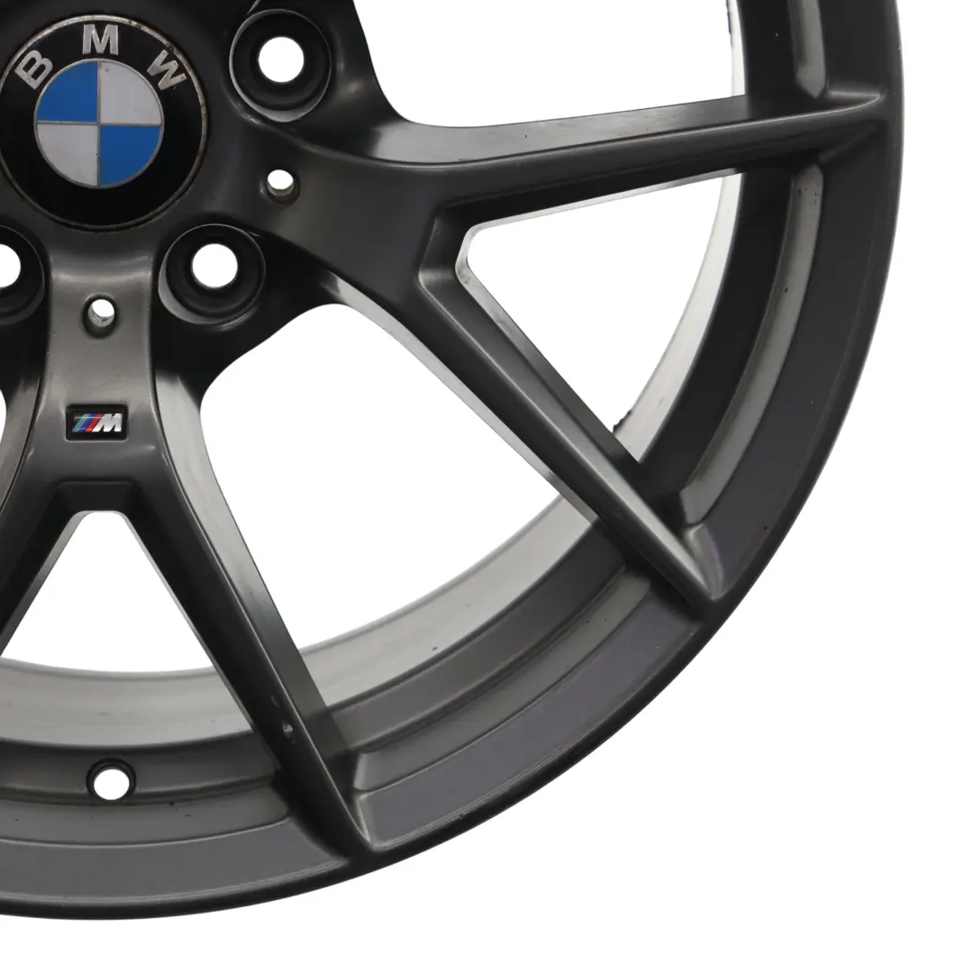 BMW Cerchio In Lega Nero VIA Y Spoke 18" 9J 5X120 - SKU BMW-VIA-18-4 - Numero di parte BMW-VIA-18-4