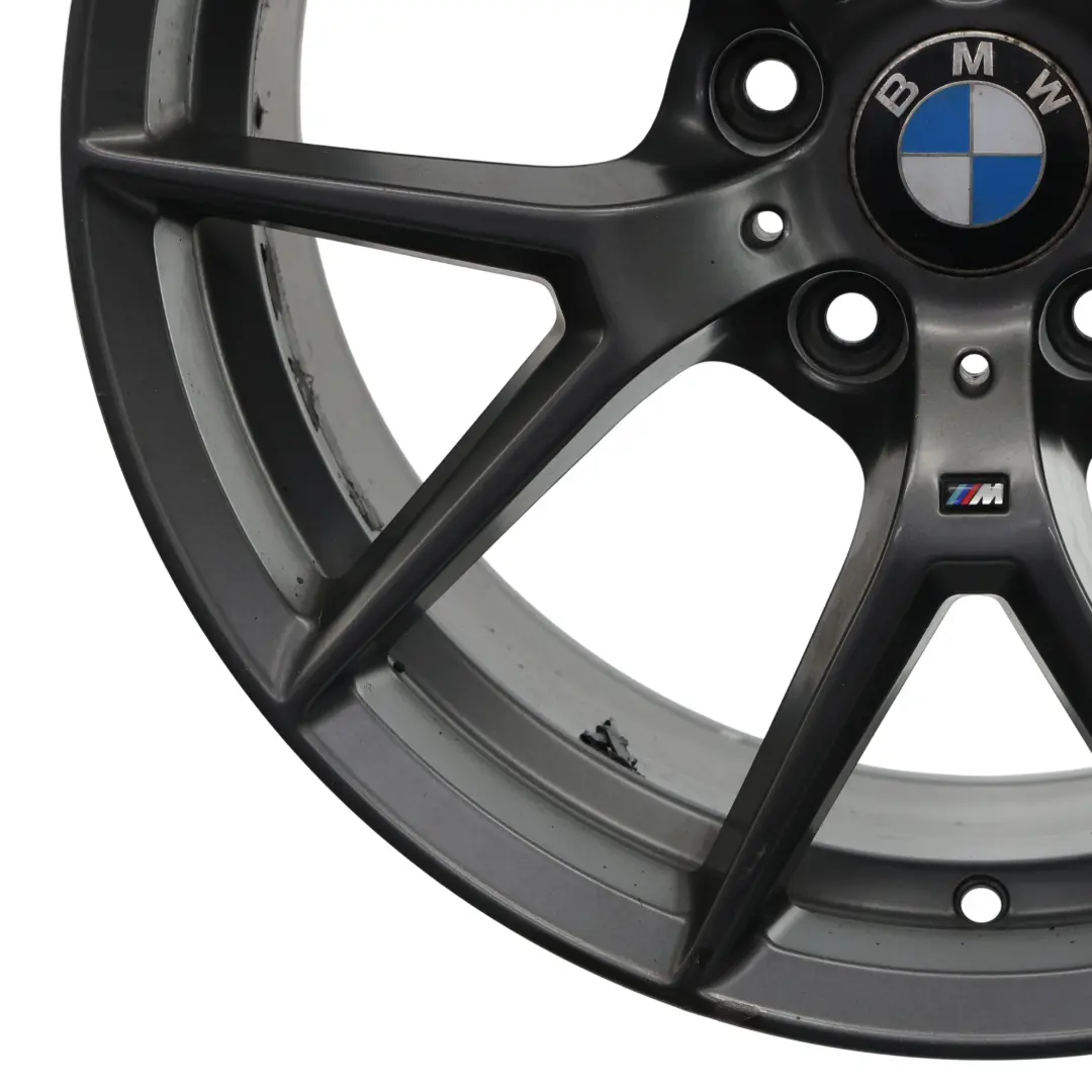 BMW Llanta De Aleación Negro VIA Y Spoke 18" 9J 5X120 - SKU BMW-VIA-18-4 - Número de pieza BMW-VIA-18-4