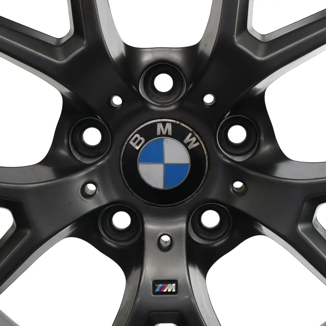 BMW Llanta De Aleación Negro VIA Y Spoke 18" 9J 5X120 - SKU BMW-VIA-18-4 - Número de pieza BMW-VIA-18-4