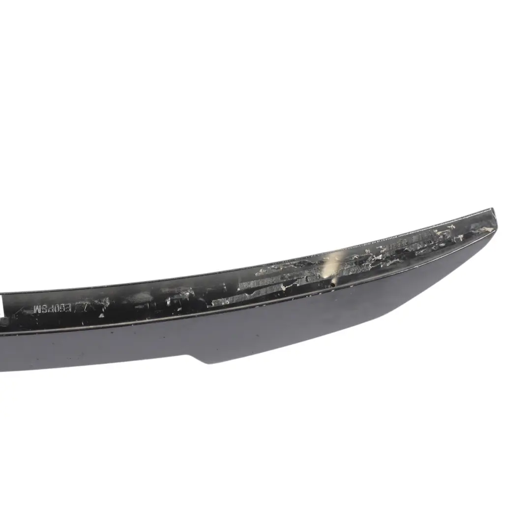 BMW E60 M Sport Look Rear Spoiler Tailgate Boot Lid Trim Panel Black Glossy - SKU BMWE60REARSPOILER-2 - Part number BMWE60REARSPOILER