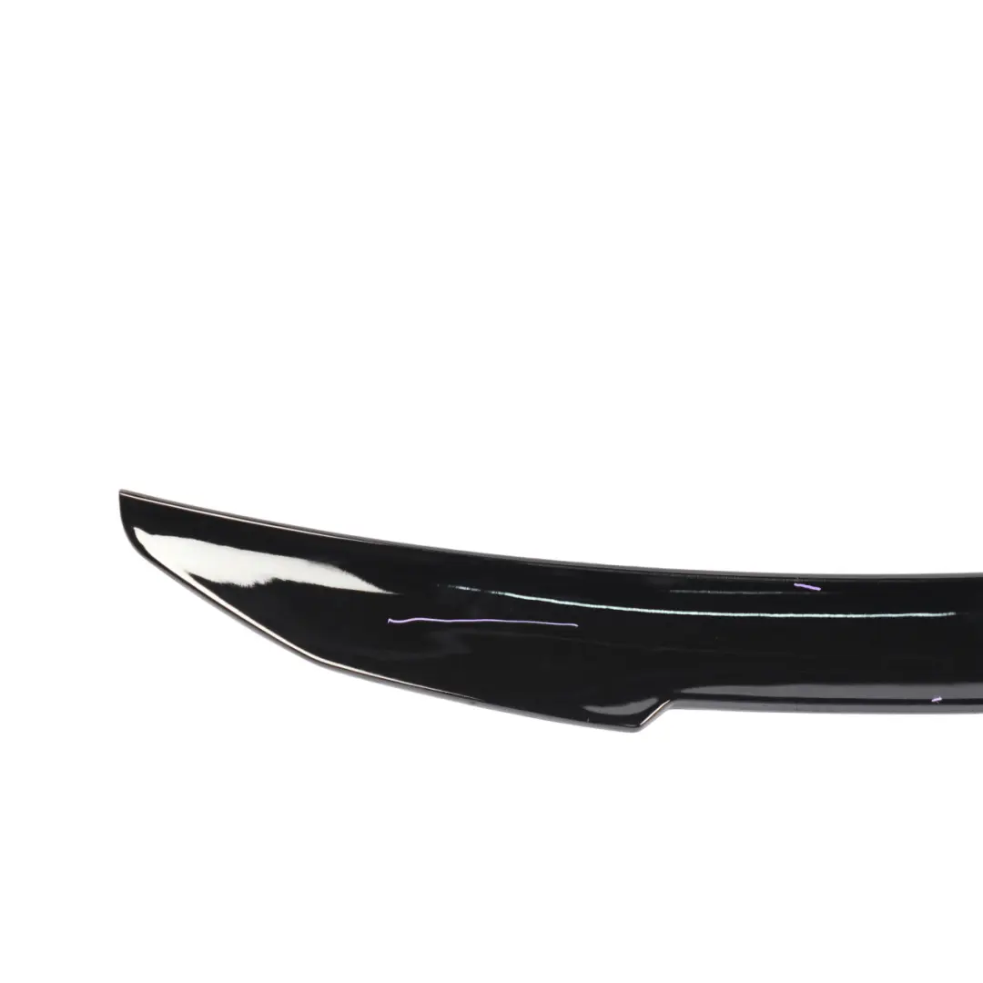 BMW E60 M Sport Look Rear Spoiler Tailgate Boot Lid Trim Panel Black Glossy - SKU BMWE60REARSPOILER-2 - Part number BMWE60REARSPOILER