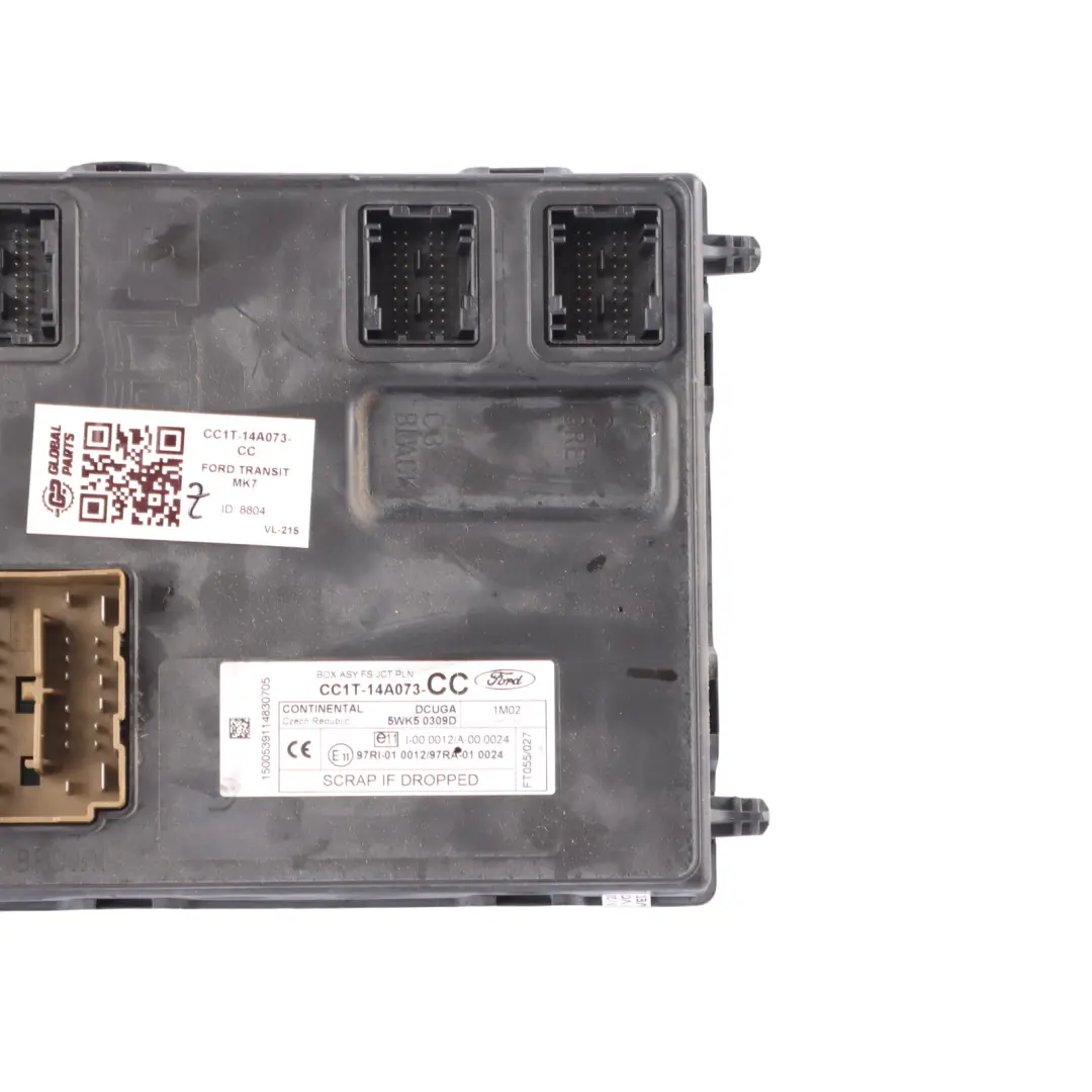 Ford Transit Mk7 Unidad Módulo Control Carrocería FS JCT PLN ECU - SKU CC1T-14A073-CC - Número de pieza  CC1T-14A073-BF