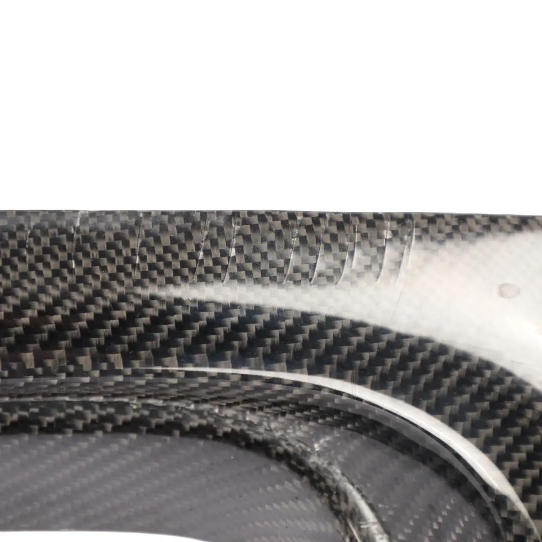 BMW E46 M3 Coupe Rear Bumper Diffuser Lower Trim Cover Carbon CSL Style - SKU E46-M3-REAR-DIFFUSER - Part number E46-M3-REAR-DIFFUSER