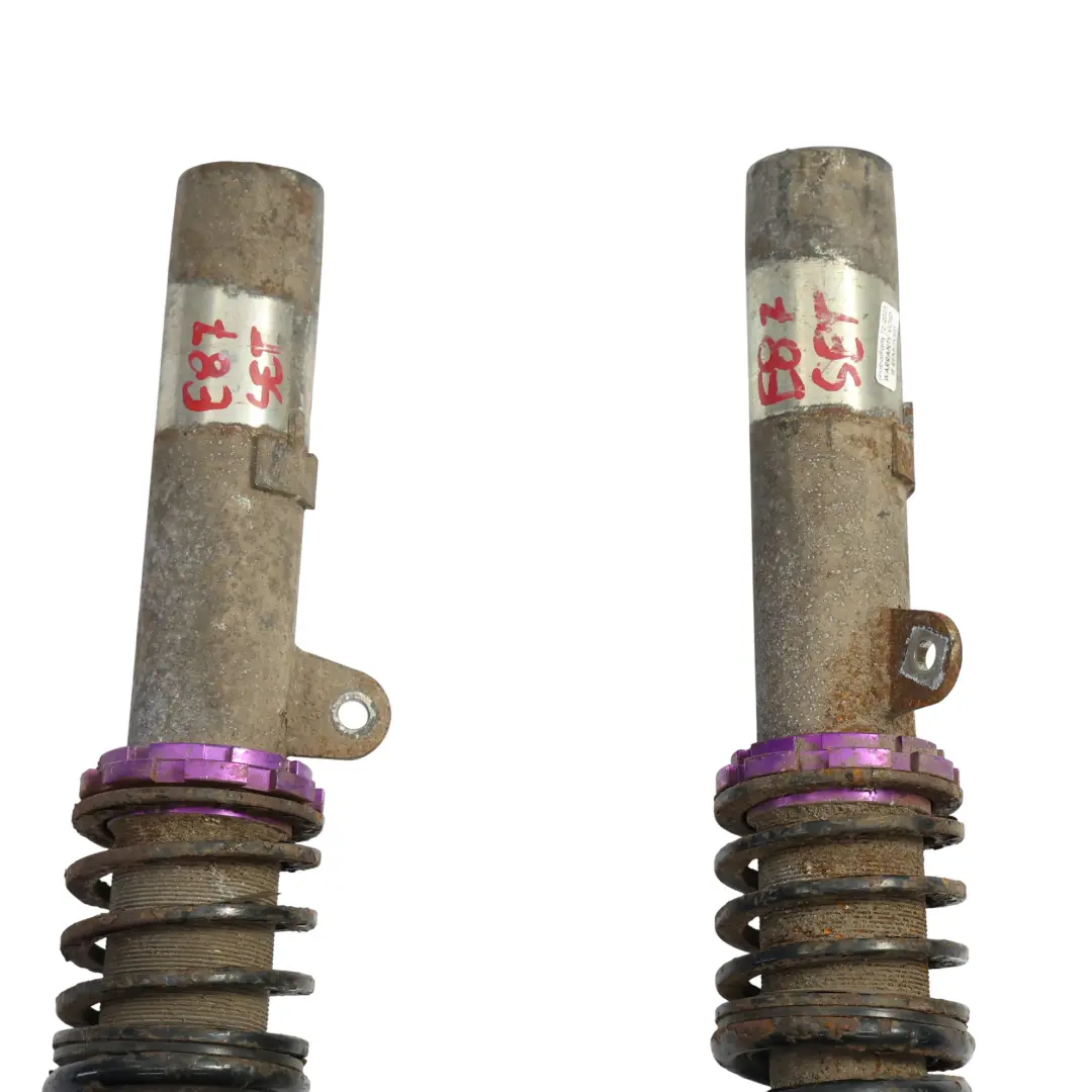 Sospensione Puntone Molla Elicoidale+ Set Anteriore Sinistra Destra per BMW E87 con numero di parte E87-SPRING-STRUT-SET BMW E87 Sospensione Puntone Molla Elicoidale+ Set Anteriore Sinistra Destra - SKU E87-SPRING-STRUT-SET-1 - Numero di parte E87-SPRING-STRUT-SET