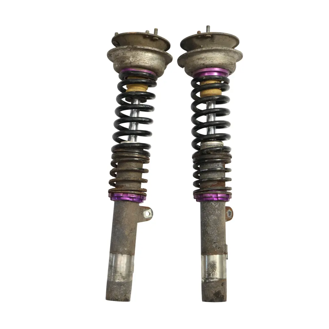 BMW E87 Sospensione Puntone Molla Elicoidale+ Set Anteriore Sinistra Destra - SKU E87-SPRING-STRUT-SET-1 - Numero di parte E87-SPRING-STRUT-SET