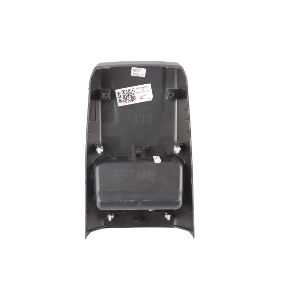 Mk3 Rear Centre Console Trim Cover Panel to Ford Focus with Part number F1EB-A043B63-AEW Ford Focus Mk3 Rear Centre Console Trim Cover Panel - SKU F1EB-A043B63-AEW - Part number F1EB-A043B63-AEW