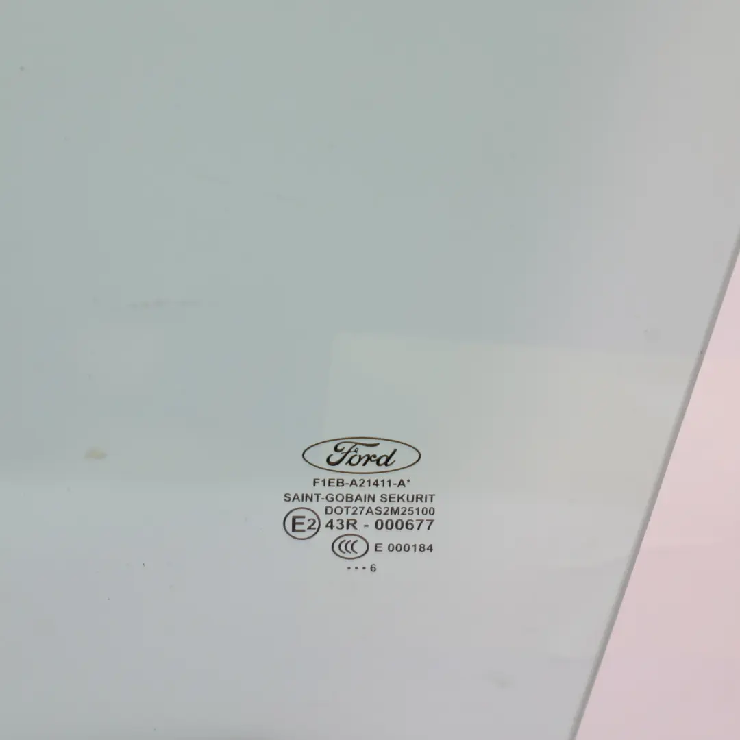Ford Focus Mk3 5Dr Door Window Glass AS2 Front Left N/S - SKU F1EB-A21411-A - Part number F1EB-A21411-A