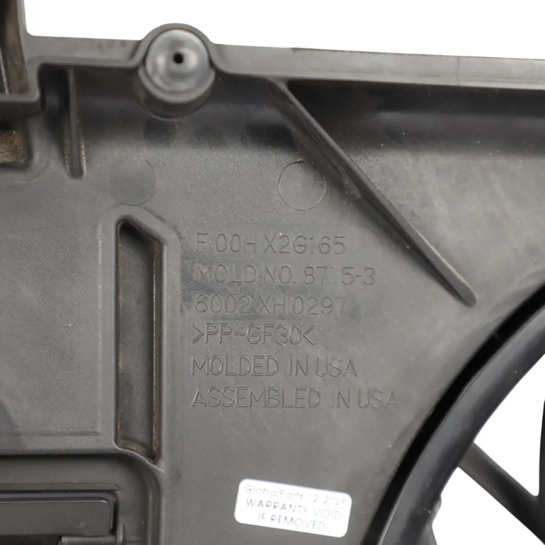 Ford Mustang Mk6 GT 5.0 Petrol Engine Radiator Coolant Fan Housing FR338C607AE - SKU FR33-8C607-AE - Part number FR33-8C607-AE