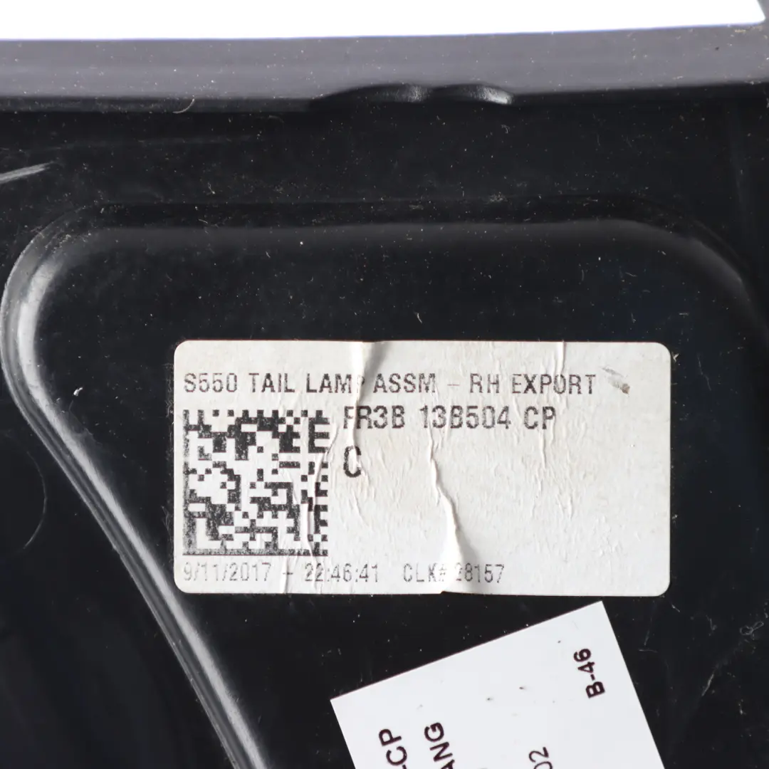 Mk6 Rear Tail Light Lamp LED Right O/S to Ford Mustang with Part number FR3B-13B504-CP Ford Mustang Mk6 Rear Tail Light Lamp LED Right O/S - SKU FR3B-13B504-CP - Part number FR3B-13B504-CP