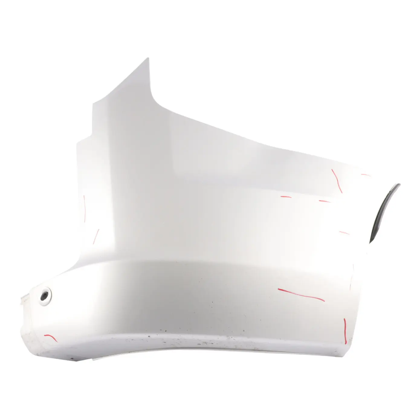 Ford Transit Custom Rear Bumper Corner Edge Trim Right O/S Moondust Silver - ZJ