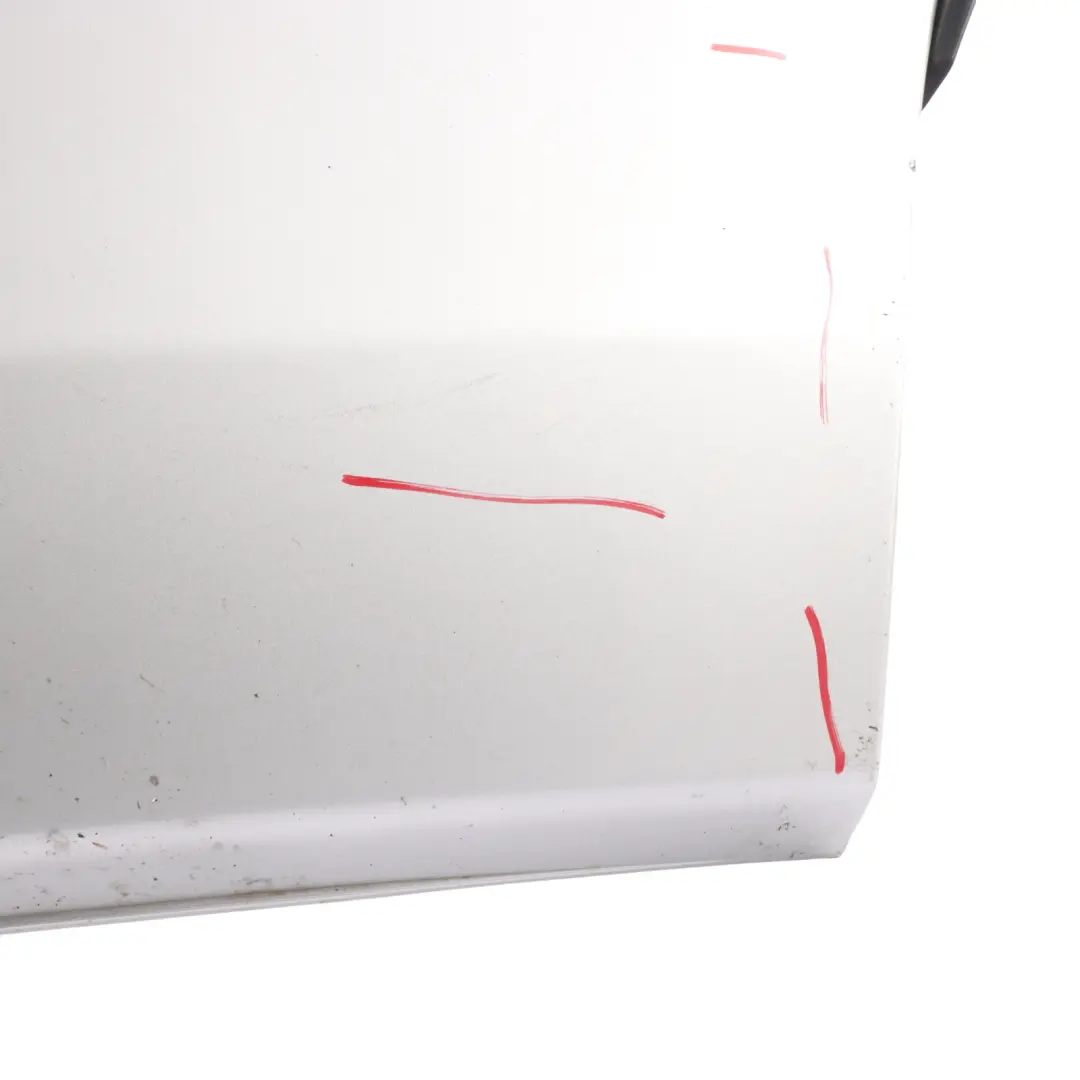 Ford Transit Custom Rear Bumper Corner Edge Trim Right O/S Moondust Silver - ZJ - SKU JK21-17926-PKA-MDS - Part number JK21-17926-PKA