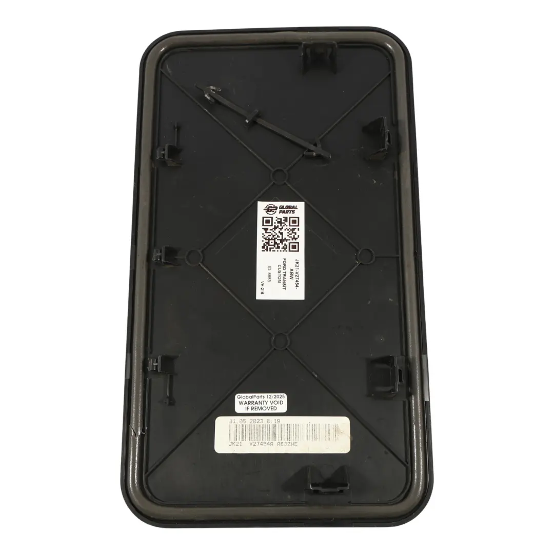 Ford Transit Custom Sliding Door Trim Cover - SKU JK21-V27454-ABW - Part number JK21-V27454-ABW