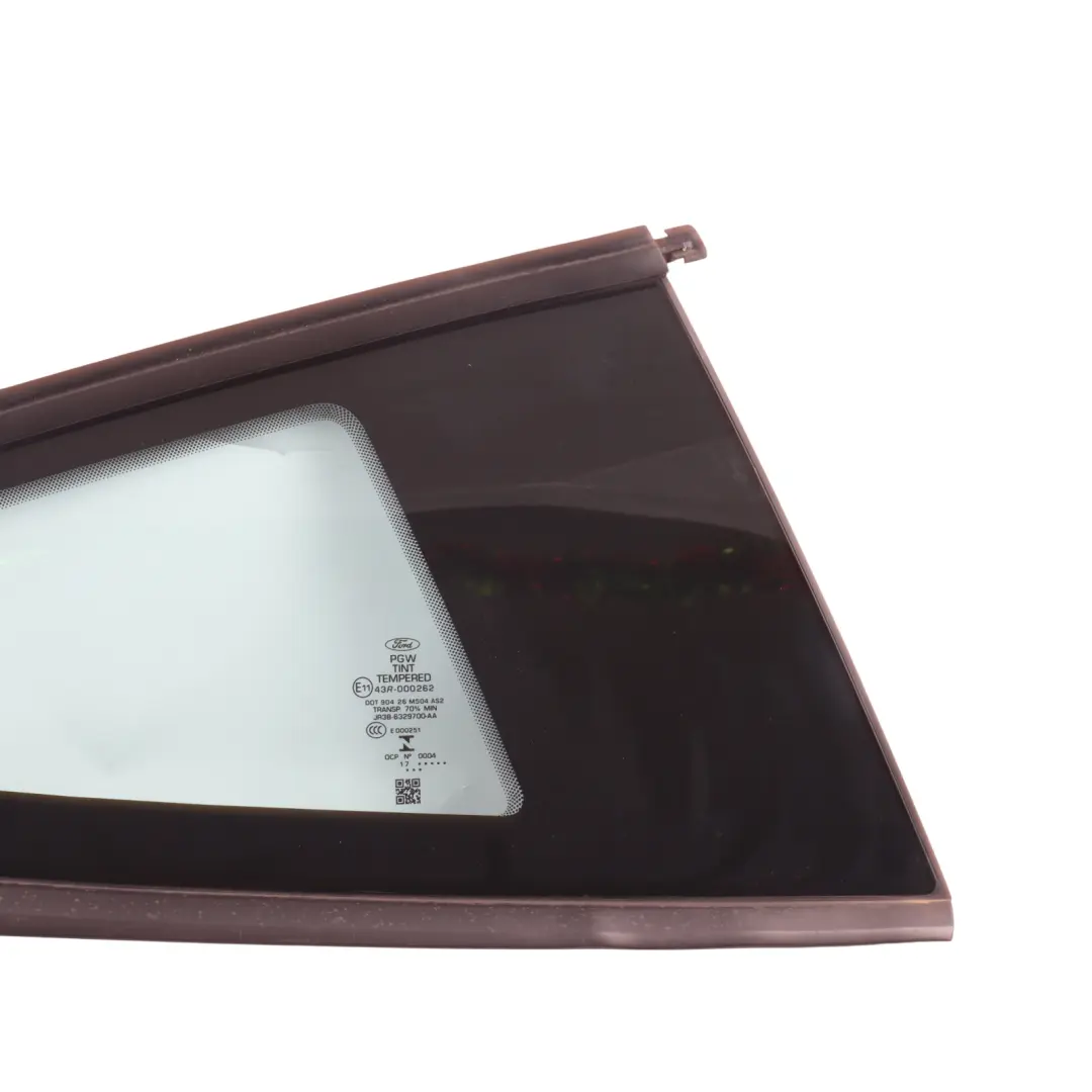 Quarter Window Glass Rear Right O/S Side AS2 to Ford Mustang VI with Part number JR3B-6329700-AC Ford Mustang VI Quarter Window Glass Rear Right O/S Side AS2 - SKU JR3B-6329700-AC - Part number JR3B-6329700-AC