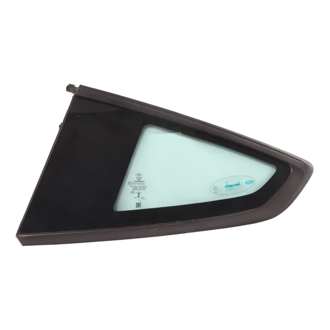 Ford Mustang VI Quarter Window Glass Rear Left N/S Side AS2 - SKU JR3B-6329701-AA - Part number JR3B-6329701-AA