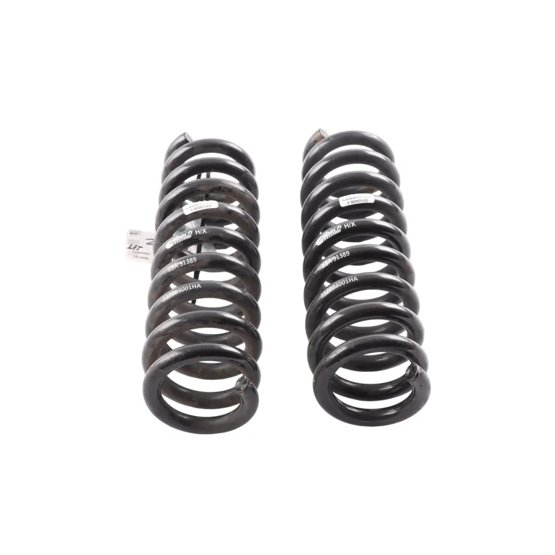 Coil Spring Set Eibach H/X Rear Left Right N/O/S Suspension to BMW F20 F30 with Part number KBA91389 BMW F20 F30 Coil Spring Set Eibach H/X Rear Left Right N/O/S Suspension - SKU KBA91389 - Part number KBA91389