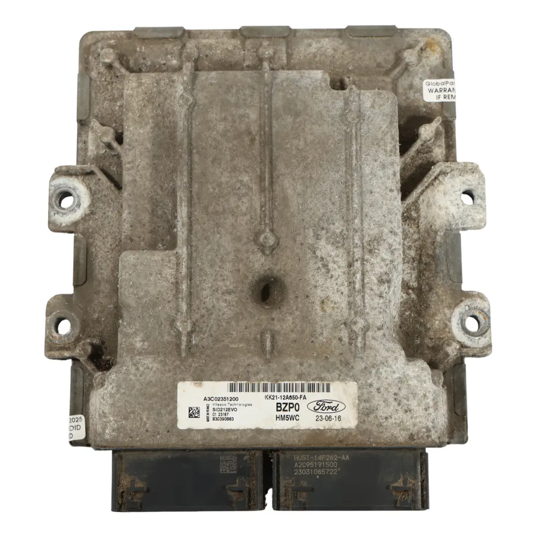 Mk8 2.0 Ecoblue 130HP Motorsteuerungs ECU Kit Manual für Ford Transit mit Teilenummer KK21-12A650-FA Ford Transit Mk8 2.0 Ecoblue 130HP Motorsteuerungs ECU Kit Manual - SKU KK21-12A650-FA-1 - Teilenummer KK21-12A650-FA