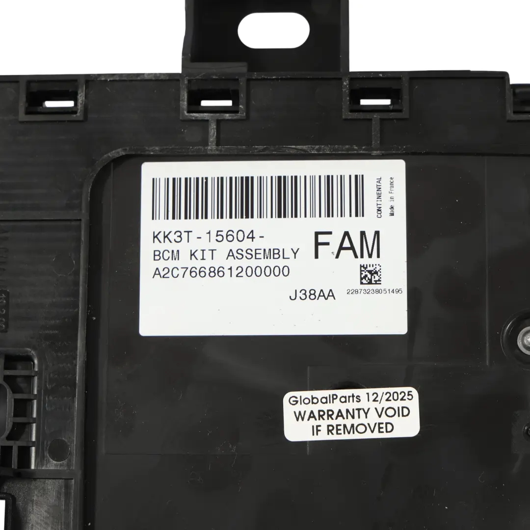 Ford Transit Mk8 2.0 Ecoblue 130HP Kit ECU Control Motor Manual - SKU KK21-12A650-FA-1 - Número de pieza KK21-12A650-FA