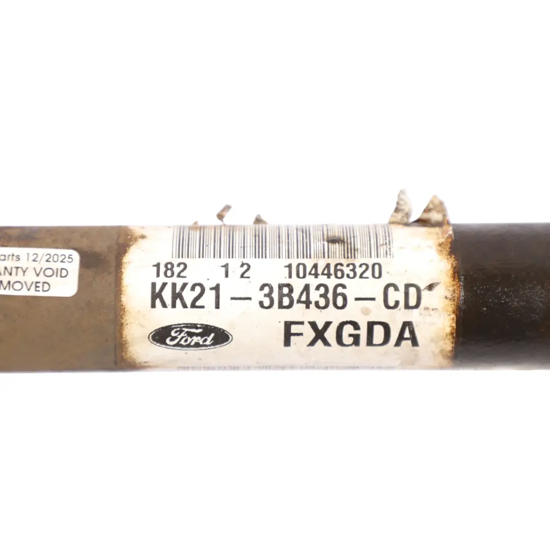 Shaft Driver's Side KK213B436CD to Ford Transit Custom 2.0 Diesel Engine Drive with Part number KK21-3B436-CD Ford Transit Custom 2.0 Diesel Engine Drive Shaft Driver's Side KK213B436CD - SKU KK21-3B436-CD - Part number KK21-3B436-CD