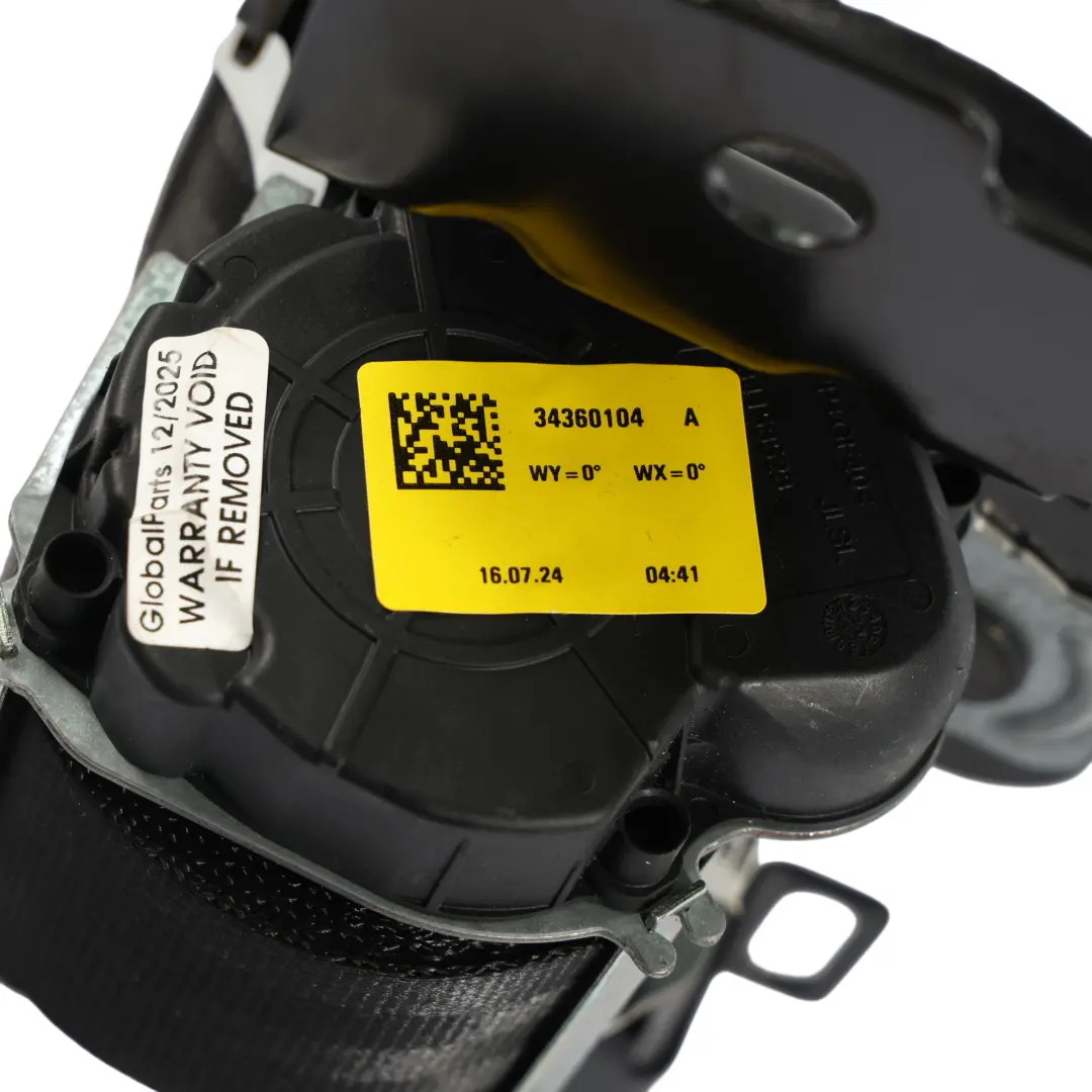 Belt Rear Centre Middle Seatbelt Black to VW Amarok NF Seat with Part number MB3B-26611B64-DC VW Amarok NF Seat Belt Rear Centre Middle Seatbelt Black - SKU MB3B-26611B64-DC - Part number MB3B-26611B64-DC