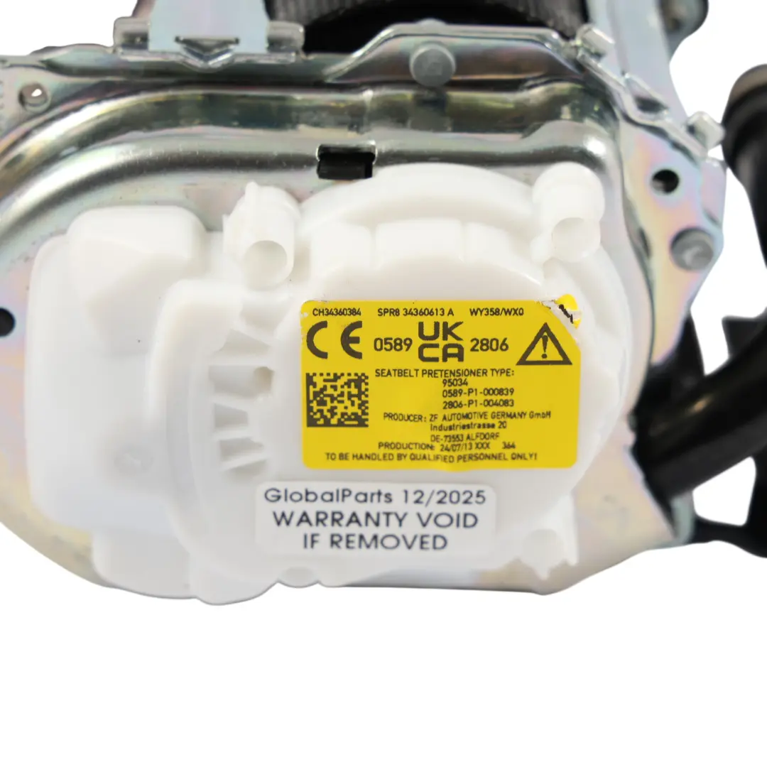 Cintura Anteriore Destra per Volkswagen Amarok NF Ford Ranger 4 con numero di parte MB3B-26612D64-DB Volkswagen Amarok NF Ford Ranger 4 Cintura Anteriore Destra - SKU MB3B-26612D64-DB - Numero di parte MB3B-26612D64-DB