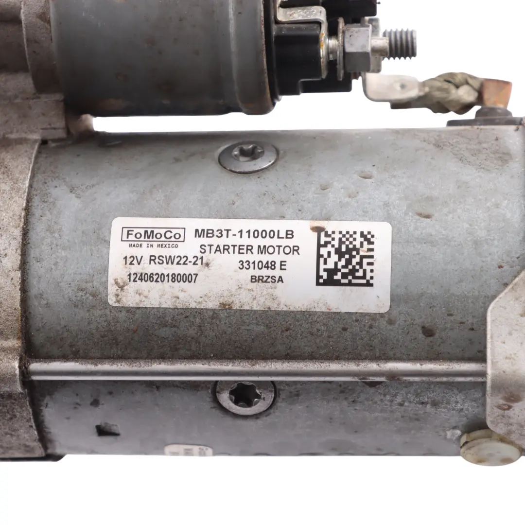 VW Volkswagen Amarok Mk2 Starter Motor 12V - SKU MB3T-11000LB - Part number MB3T-11000LB