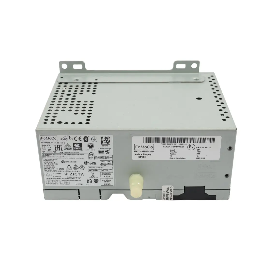 Ford Transit Custom Mk8 Radio Stereo Media Head Unit - SKU MK2T-18D804-HH - Part number MK2T-18D804-HH