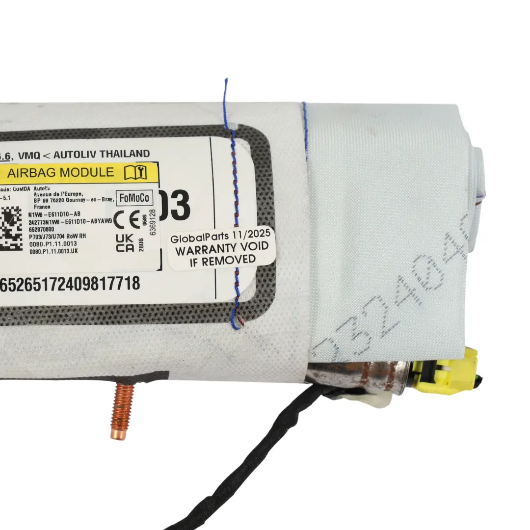 Mk2 Module Aire Siège Avant Droit Extérieur pour Volkswagen Amarok à propos du numéro de pièce N1WB-E611D10-AB Volkswagen Amarok Mk2 Module Aire Siège Avant Droit Extérieur - SKU N1WB-E611D10-AB - Numéro de pièce N1WB-E611D10-AB