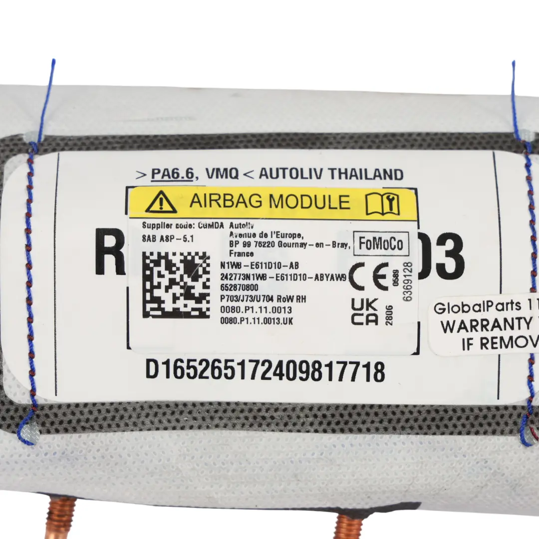 Mk2 Módulo Air Asiento Delantero Derecho para Volkswagen Amarok con número de pieza N1WB-E611D10-AB Volkswagen Amarok Mk2 Módulo Air Asiento Delantero Derecho - SKU N1WB-E611D10-AB - Número de pieza N1WB-E611D10-AB