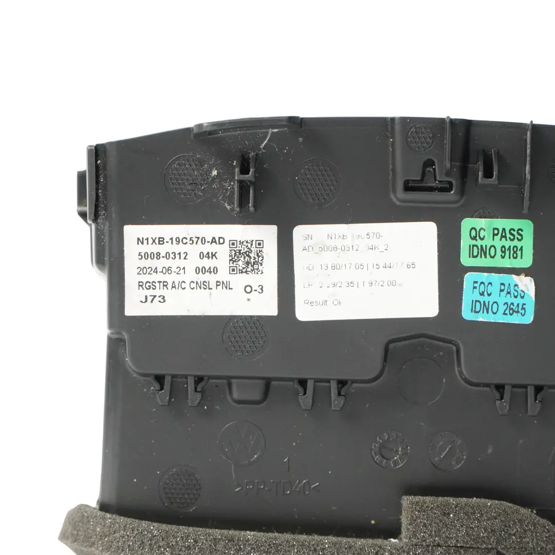 VW Volkswagen Amarok Mk2 Centre Console Rear Air Vent Trim - SKU N1XB-19C570-AD - Part number N1XB-19C570-AD