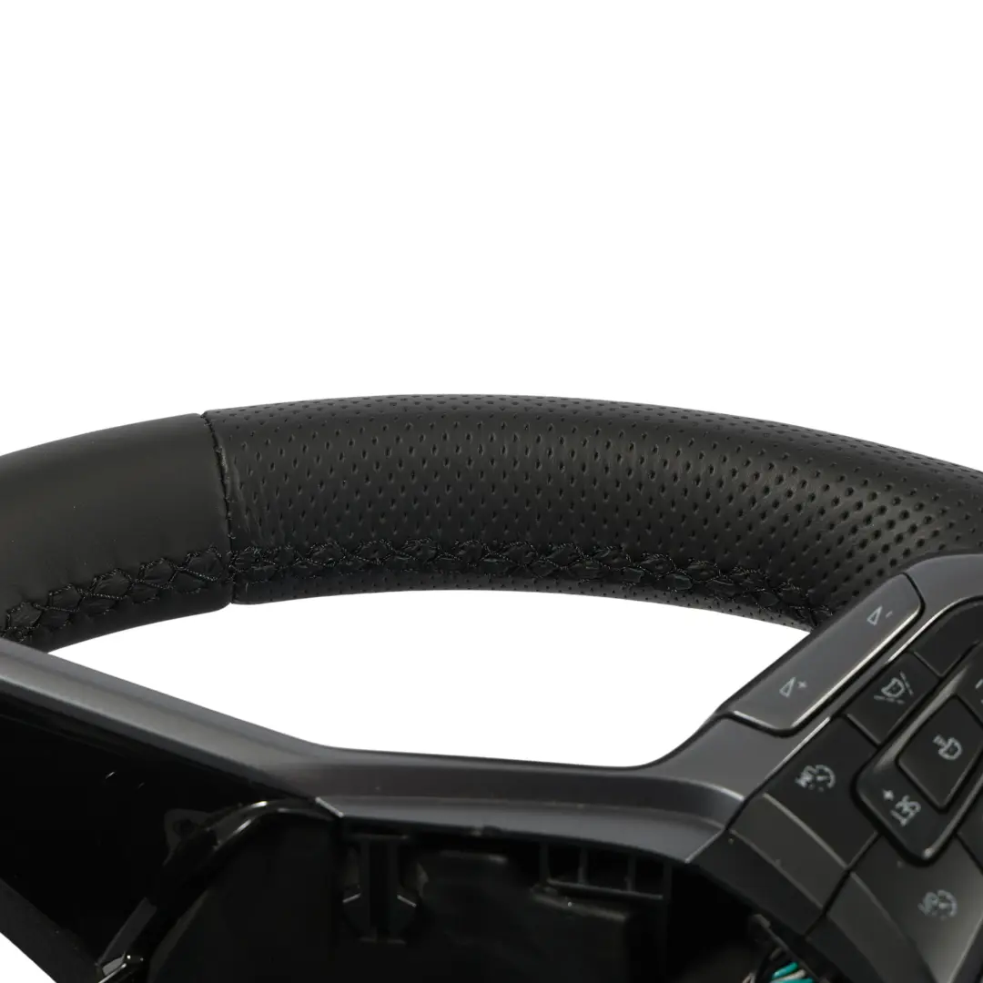 VW Volkswagen Amarok MK2 Steering Wheel NEW Black Leather - SKU N1XB-3600K-B32-1 - Part number N1XB-3600K-B32