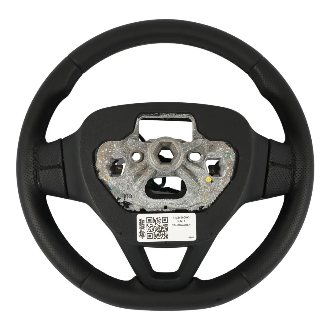 MK2 NUOVO In Pelle Nera per Volante VW Volkswagen Amarok con numero di parte N1XB-3600K-B32 Volante VW Volkswagen Amarok MK2 NUOVO In Pelle Nera - SKU N1XB-3600K-B32-1 - Numero di parte N1XB-3600K-B32