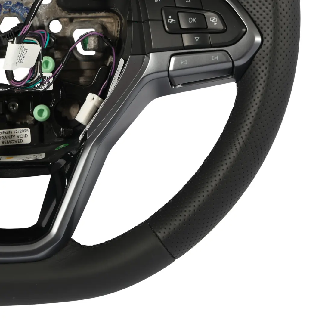 VW Volkswagen Amarok MK2 Steering Wheel NEW Black Leather - SKU N1XB-3600K-B32-1 - Part number N1XB-3600K-B32