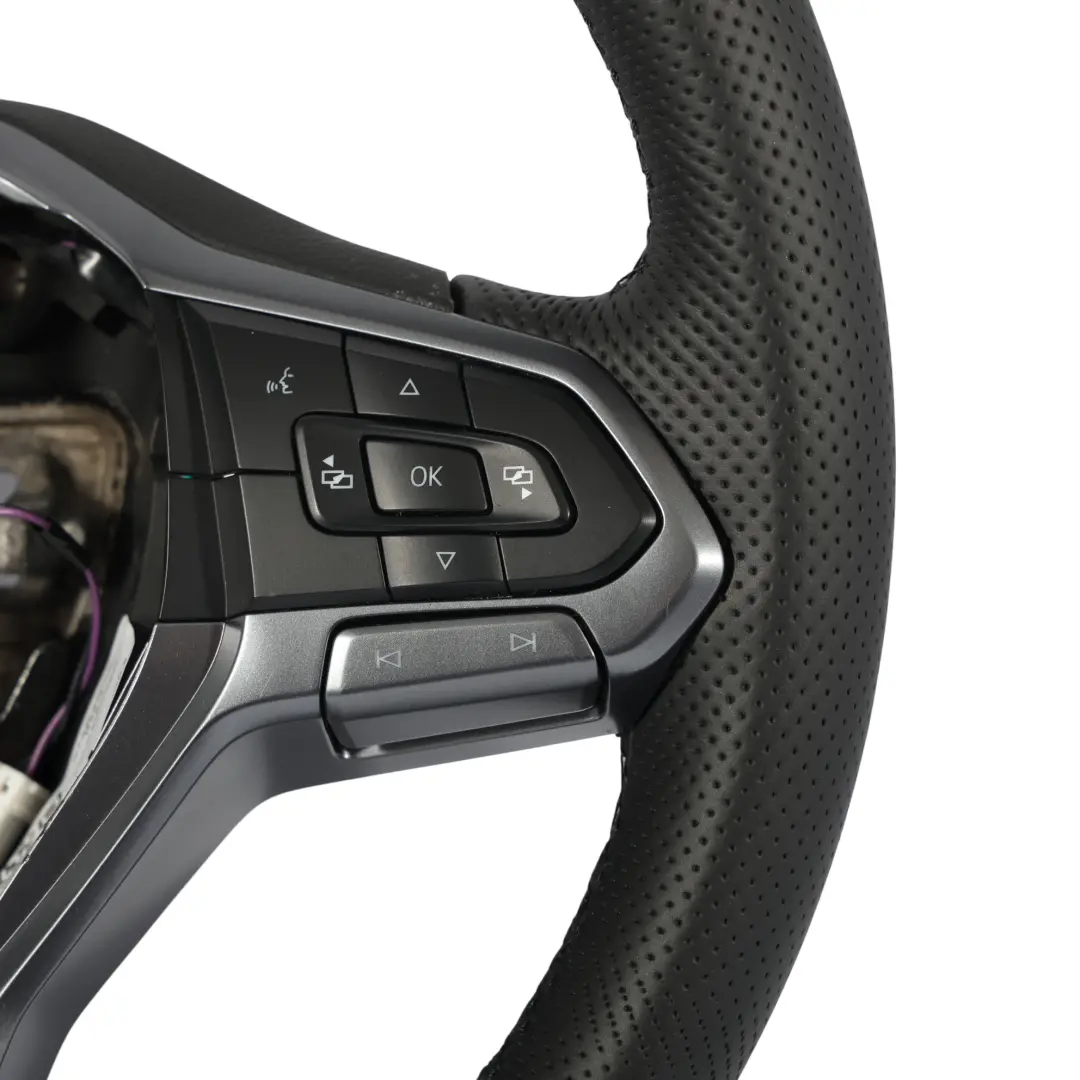 VW Volkswagen Amarok MK2 Steering Wheel NEW Black Leather - SKU N1XB-3600K-B32-1 - Part number N1XB-3600K-B32