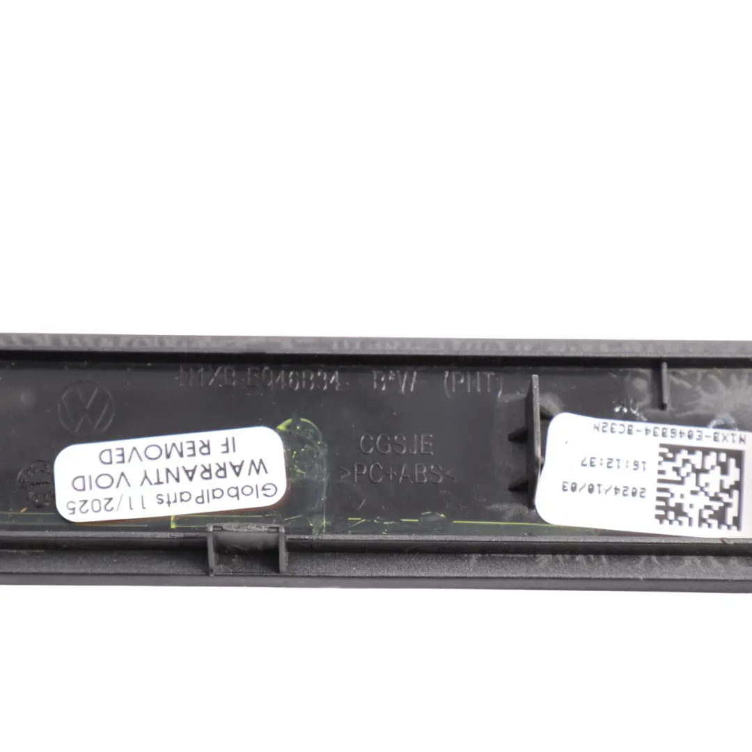 VW Volkswagen Amarok Mk2 Interior Trim Cover Panel Plate Black N1XB-E046B34-B - SKU N1XB-E046B34-BW - Part number N1XB-E046B34-BW