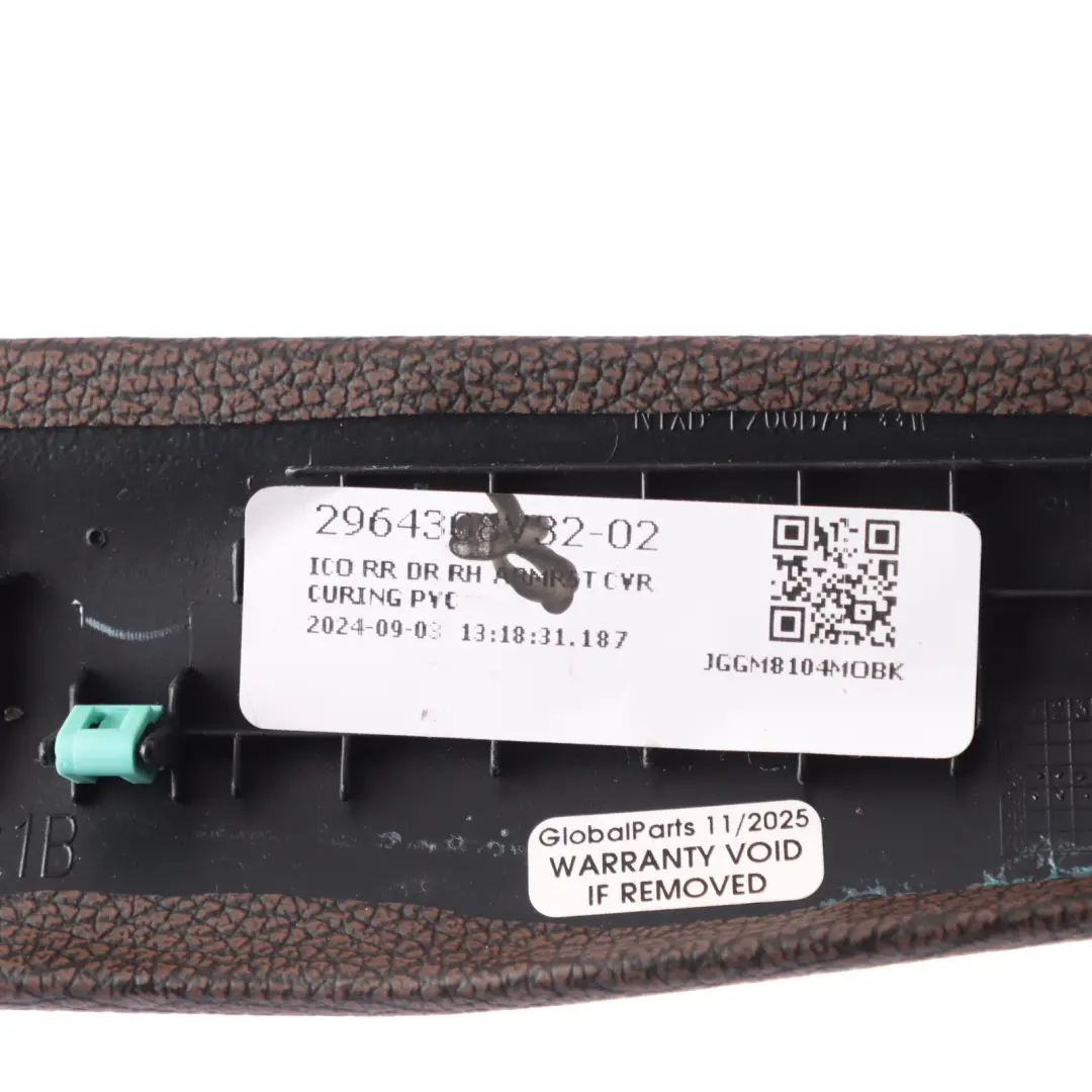 Mk2 Door Panel Armrest Trim Cover Right O/S to VW Volkswagen Amarok with Part number N1XB-E266B74-A VW Volkswagen Amarok Mk2 Door Panel Armrest Trim Cover Right O/S - SKU N1XB-E266B74-A - Part number N1XB-E266B74-A