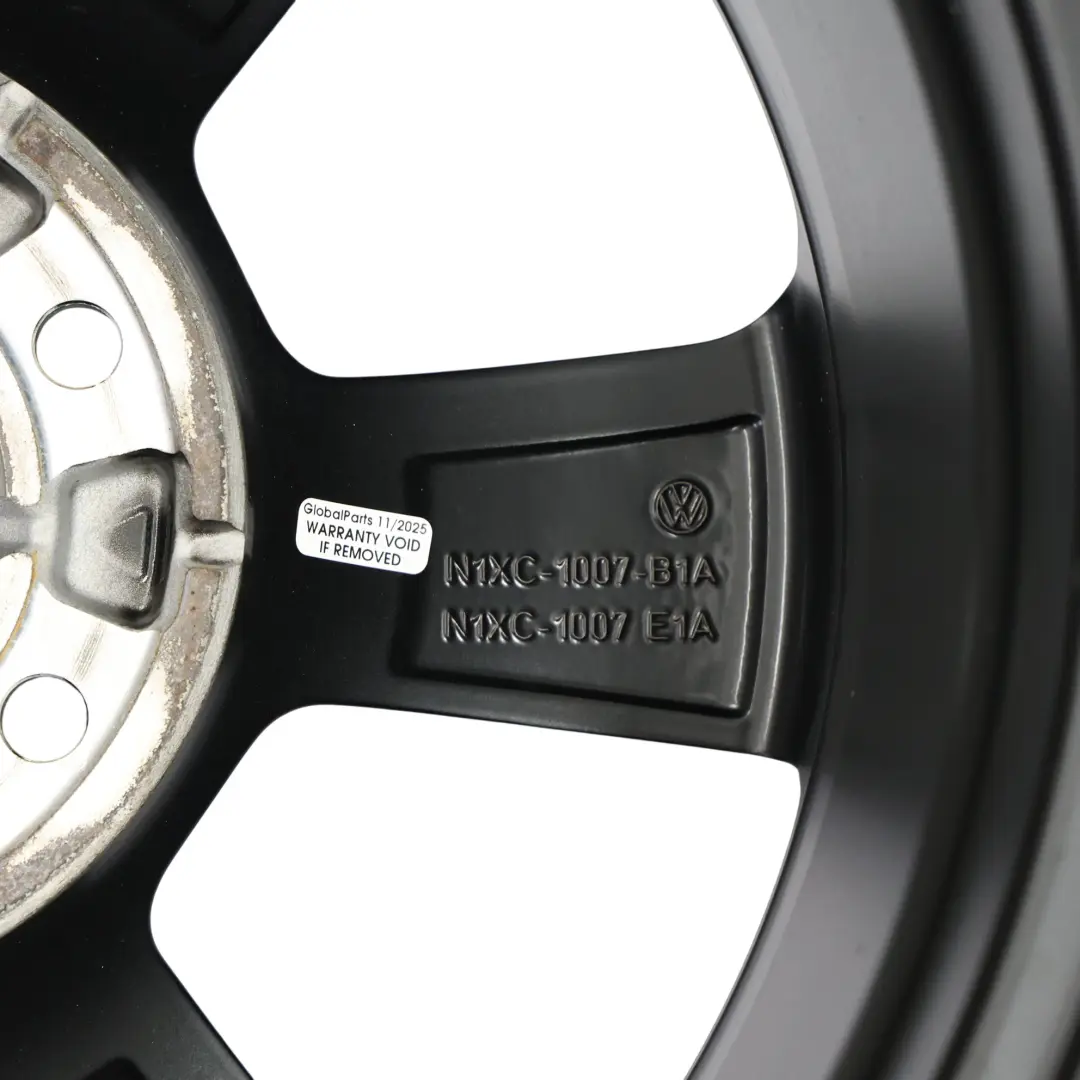 Volkswagen Amarok Mk2 Llanta Aleación Negra 18" 7,5J ET:55 - SKU N1XC-1007-B1A-1 - Número de pieza N1XC-1007-B1A