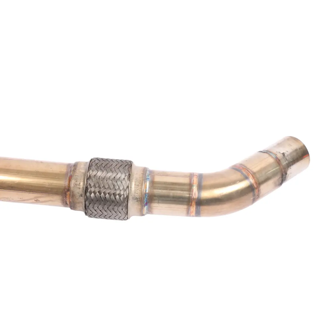 BMW E81 E87 LCI 123d N47S Exhaust Turbo Pipe Downpipe Exhaust Line - SKU N47S-DOWNPIPE - Part number N47S-DOWNPIPE