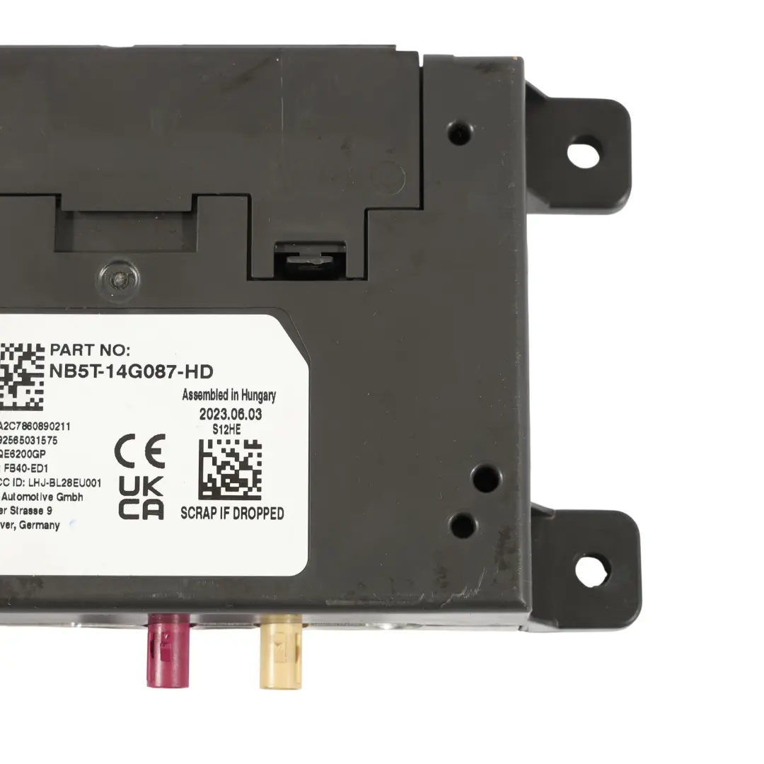 Ford Transit Custom Mk8 Modulo Bluetooth Unità Di Controllo ECU - SKU NB5T-14G087-HD - Numero di parte NB5T-14G087-HD