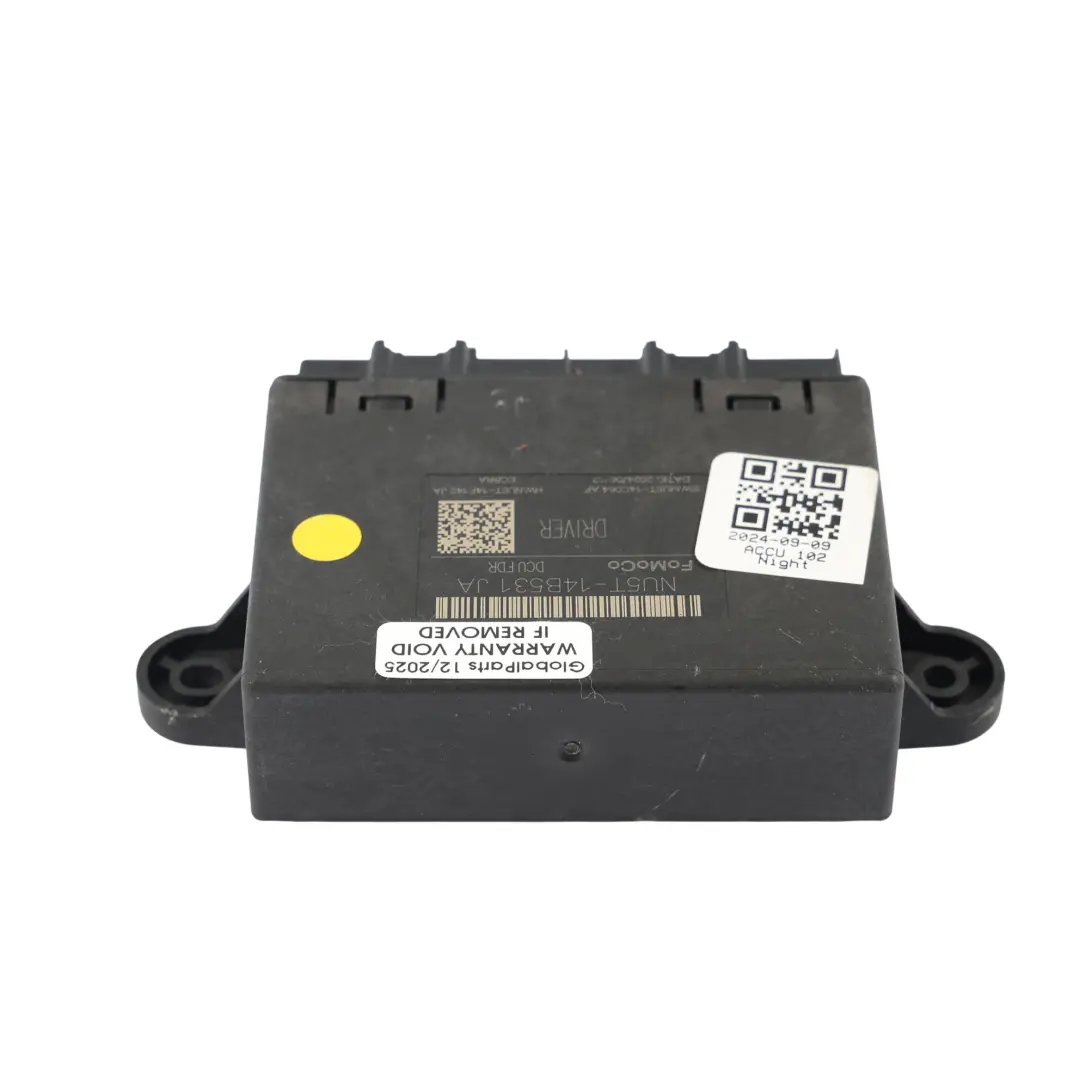 VW Amarok Mk2 Tür Modul Steuergerät Vorne Hinten Fahrer Seite - SKU NU5T-14B531-JA - Teilenummer NU5T-14B531-JA