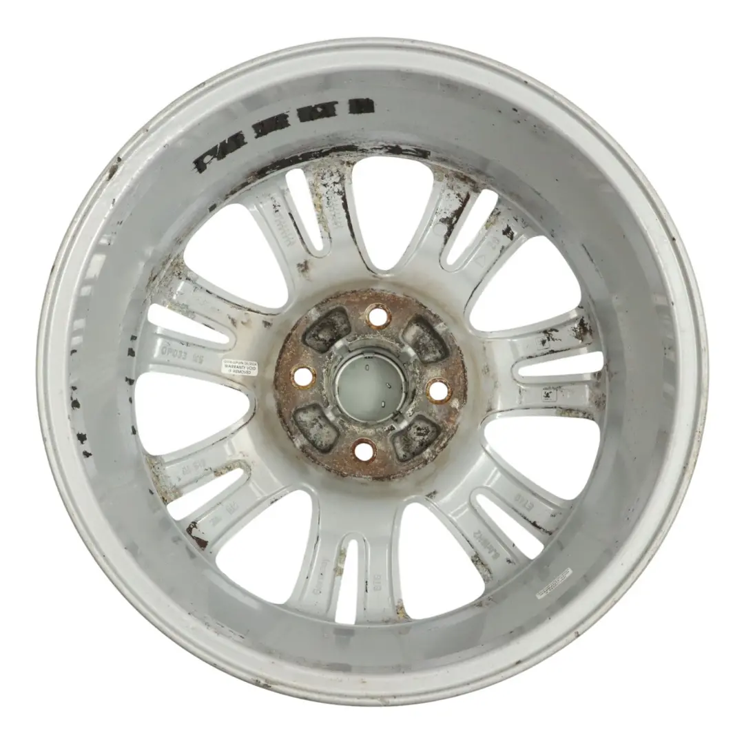 Opel Corsa Jante Alliage Argentée OPO33 16" 6J ET:40 K5 - SKU OPO33-K5 - Numéro de pièce OPO33-K5