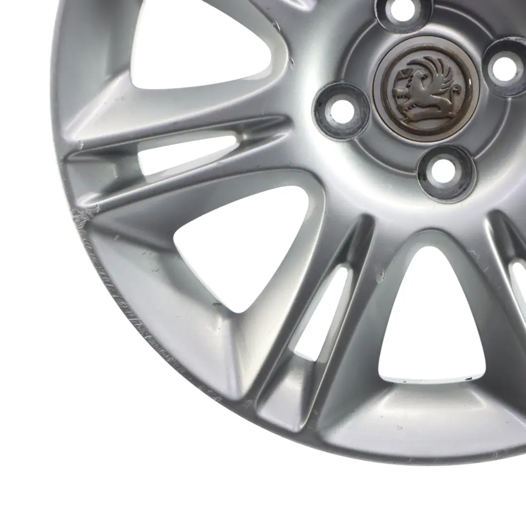 Opel Corsa Cerchio In Lega Argento OPO33 16" 6J ET:40 K5 - SKU OPO33-K5 - Numero di parte OPO33-K5