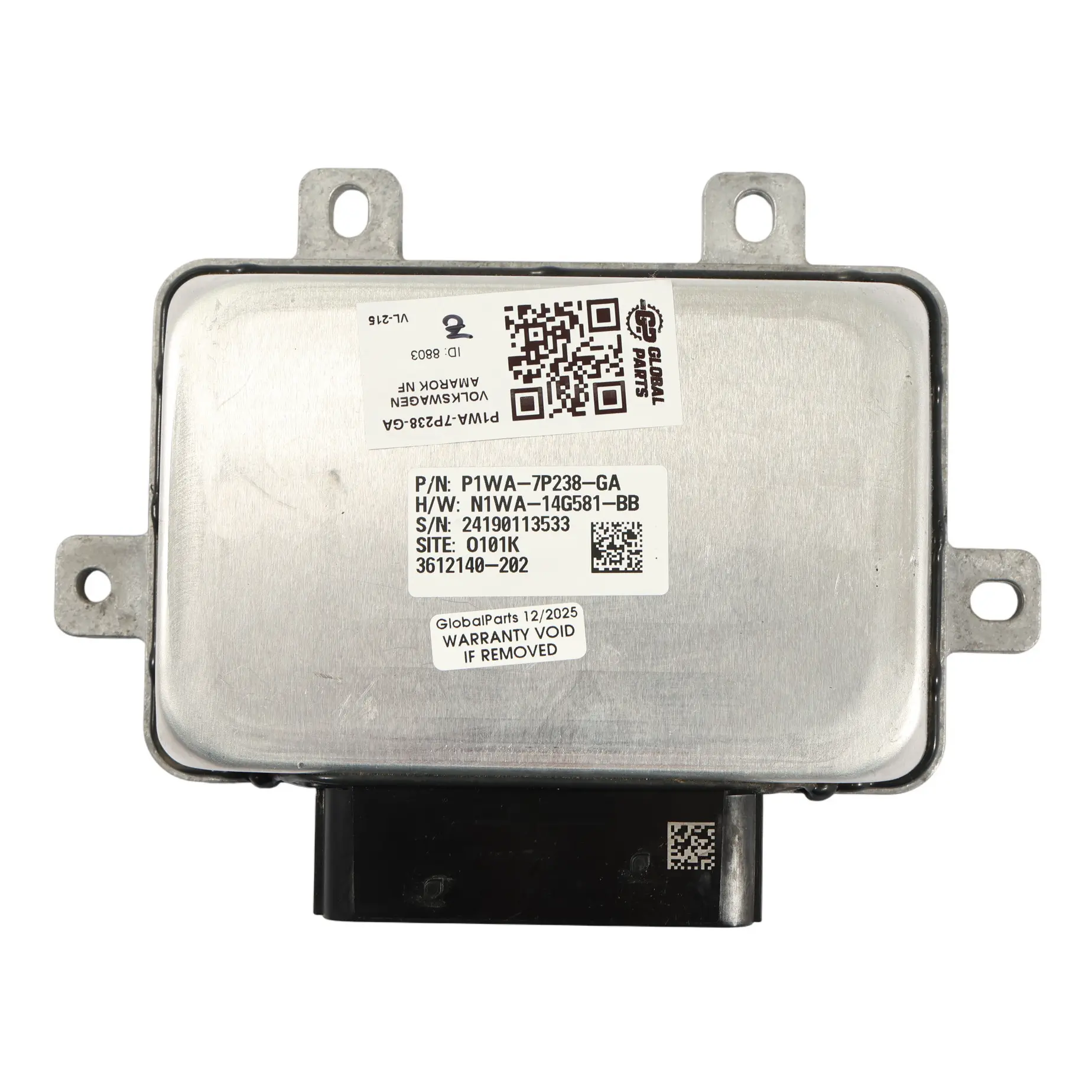 VW Amarok Mk2 Verteiler Getriebe Steuergerät Modul ECU P1WA-7P238-GA